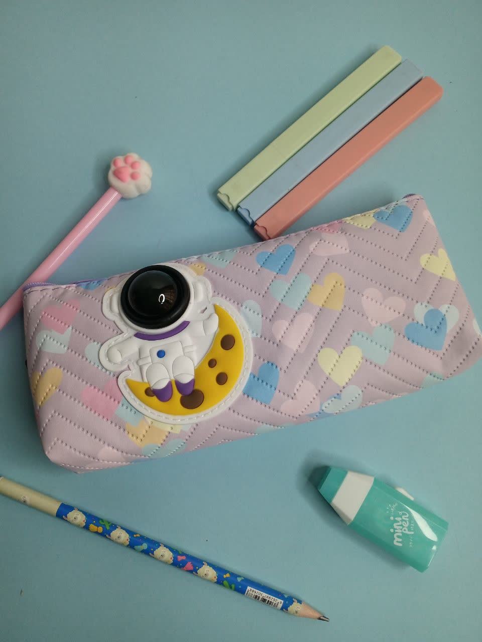 جامدادی تک زیپ فضانوردی چراغ‌دار