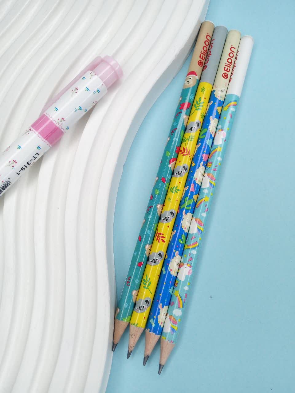 مداد سیاه الیپون با طرح کودکانه