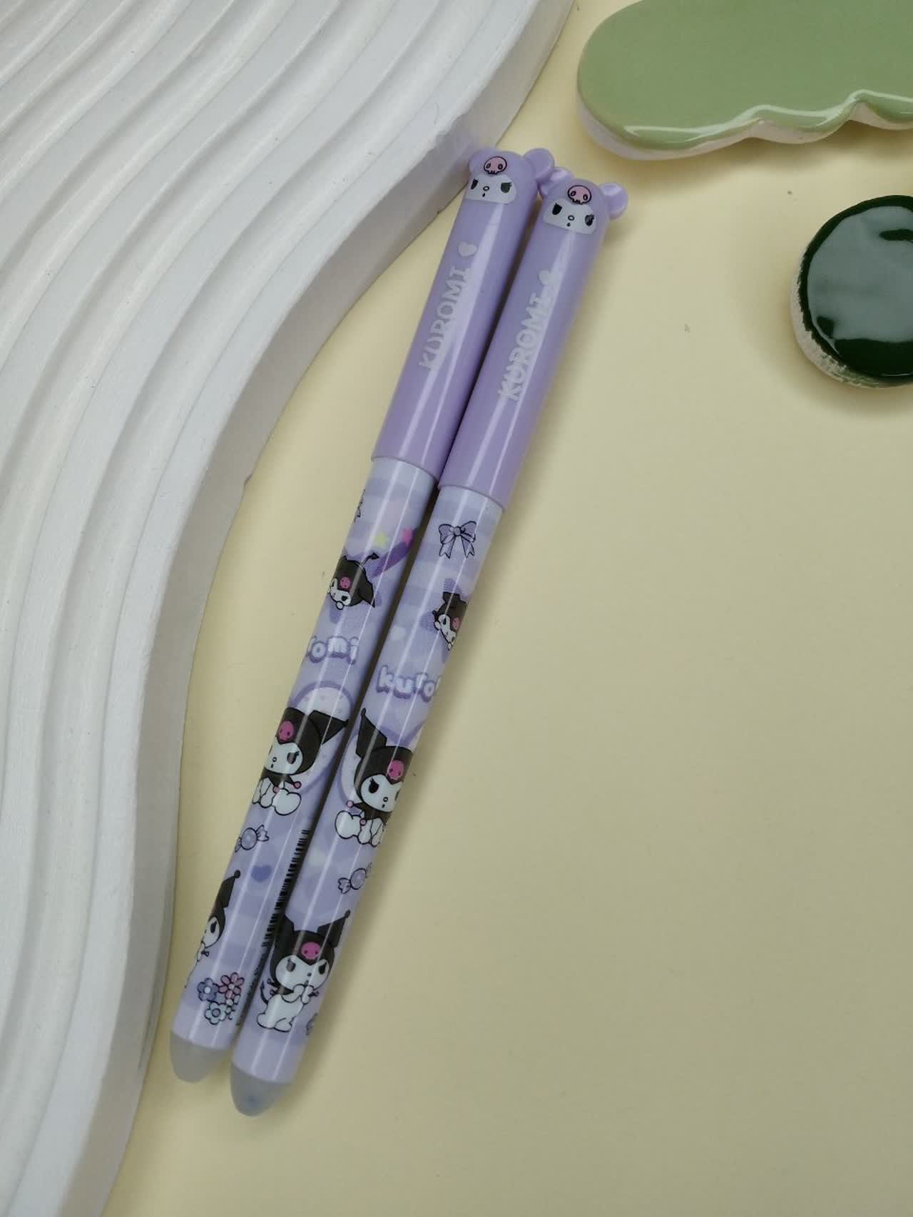 خودکار پاک‌کن‌دار در‌دار کرومی و هلوکیتی