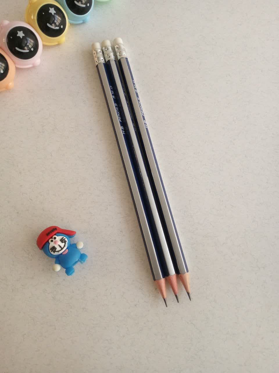 مداد 2B پاک‌کن‌دار گرافیتی HB ام‌کیو