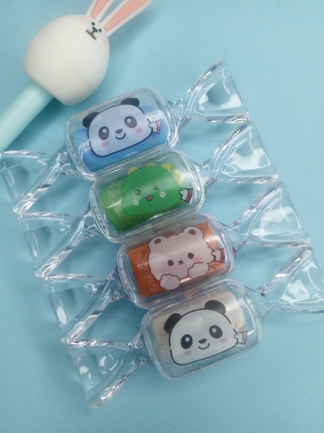 پاک‌کن خمیری شاین‌دار شکلاتی